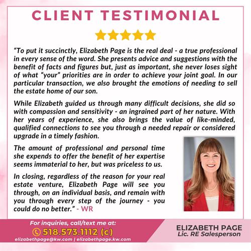 I care. A LOT. Every client, every house, and every situation is different. We as Realtors must bring our A-game to the table no matter what the circumstance. Estates need a next level of sensitivity, and this case was particularly tragic. It was truly my honor to be chosen to assist this dear family and now we are friends for life. #ilovemyclients #HeadDownHeartup #WorkFromMyHeart