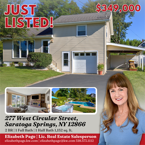 JUST LISTED! West side of Saratoga Springs, Little slice of heaven - 277 W Circular St - 1 mi to downtown, 2 mi to Track, 1728 Sq, GORGEOUS backyard sanctuary!