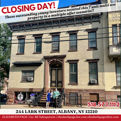CLOSED! This one was a very LONG and rocky road loaded with obstacles! I couldn’t be more mama-bear-like proud of my super young (under age 30) investors for persevering as we landed at the closing table today!