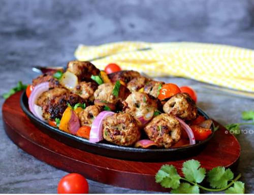 Lamb Sheikh Kabab (cooked in Clay Oven)