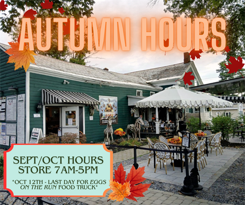 Shop Autumn Hours