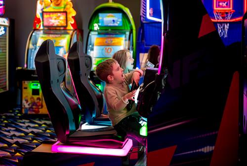 We've got arcade fun for every generation! We've got arcade fun for every generation!