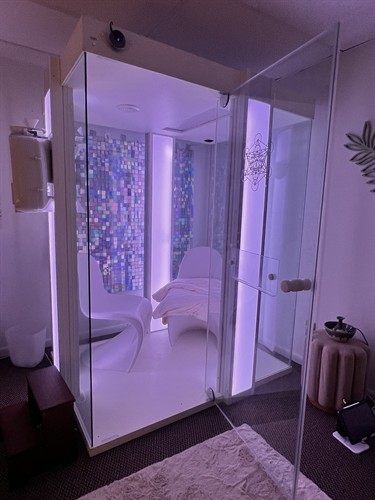 The Halotherapy Saltbooth w/ CBD