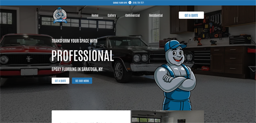 Garage Floor Guys Website Build