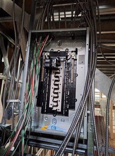 Electrical panel work