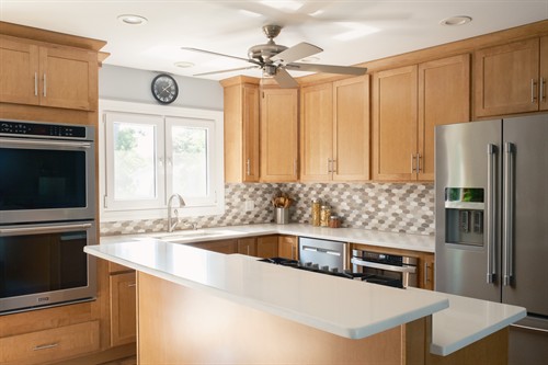 Custom kitchen design featuring timeless cabinetry, functional layout, and elegant finishes.