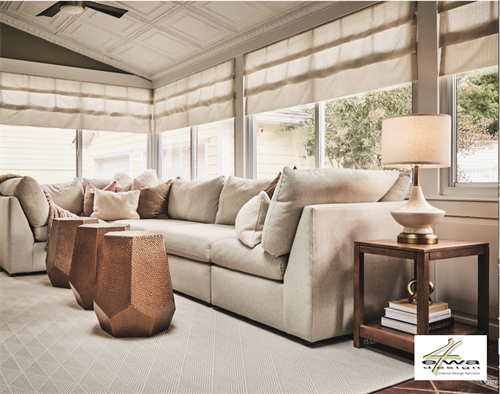 Custom interior design creating warm, inviting spaces that balance comfort, style, and functionality.