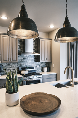 Thoughtfully selected lighting, finishes, and furnishings create timeless, functional interiors.