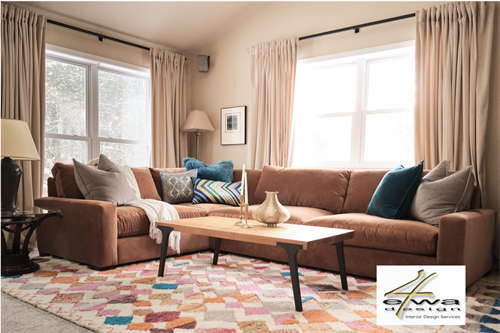 Thoughtfully designed living room blending comfort, functionality, and timeless style.