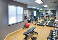 Don't let traveling interrupt your routine.  Our fitness center is open 24 hours a day. 
