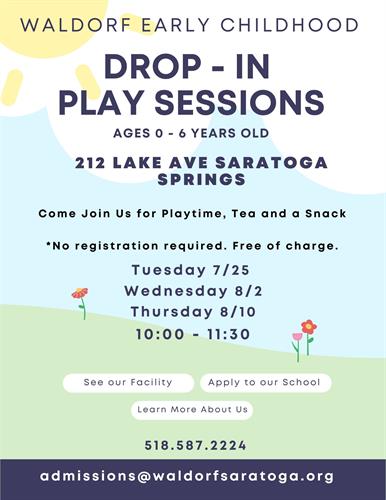 Offering Drop-In Play Sessions