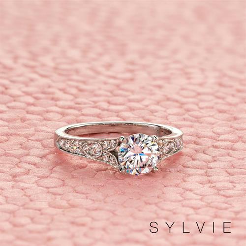 SYLVIE Diamond Engagement Ring available at N. Fox Jewelers