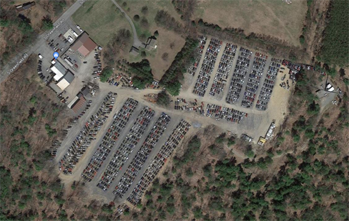 We carry 1,200-1,500 vehicles on site! 