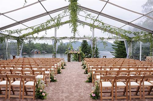 Natural Wood Folding Chairs