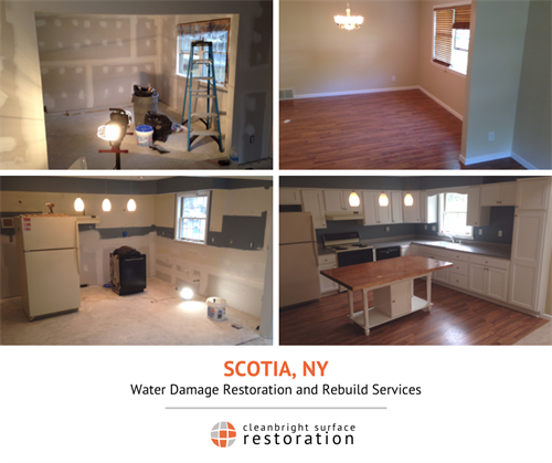 Water Damage Restoration and Reconstruction in Scotia, NY