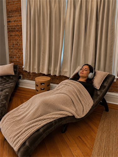 Relax with a NeuroSpa experience before or after your treatment