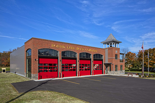 Round Lake Fire Department by Randall Perry