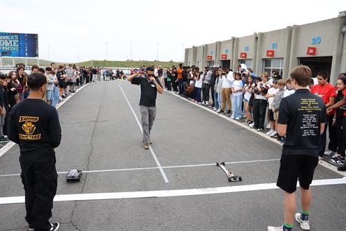 Drag Race at Charlotte Motor Speedway