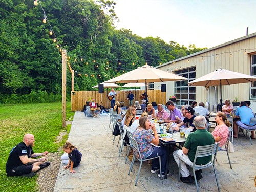 Experience Saratoga beyond downtown. Enjoy award-winning food, craft beverages, live music, and a forest-surrounded outdoor terrace just minutes from downtown Saratoga Springs.