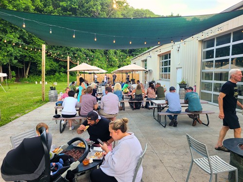 Outdoor dining, live music, and award-winning food just 5 minutes from downtown Saratoga Springs.