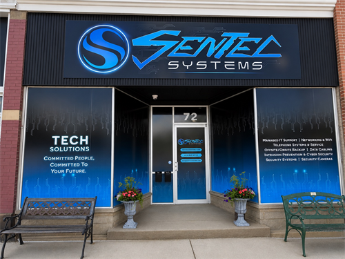 Sentec Systems’ permanent headquarters in downtown Bellville, Ohio.