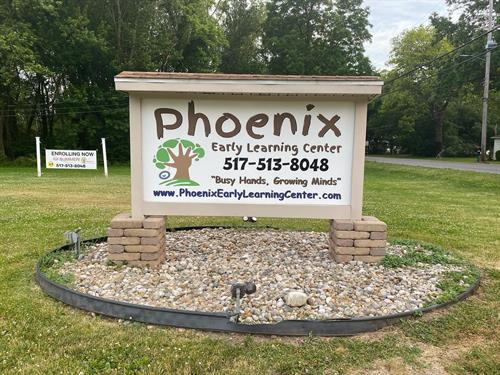 Phoenix Early learning center sign