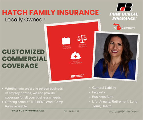 Farm Bureau Commercial Packages, options that cater to your specific needs