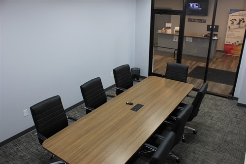 Conference room at CTi Tech Plaza, home of Computer Ties, 2903 W Michigan Ave, Jackson, MI.