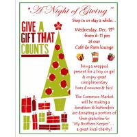 The Common Market Night of Giving
