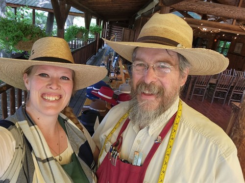 3rd Generation Owner, Brad Davis, with his daughter Rinnah Howard