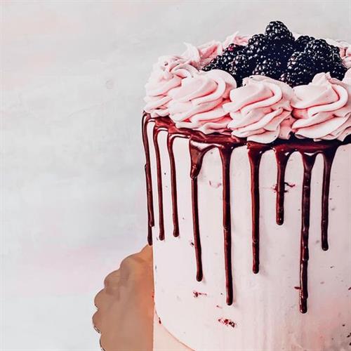 Chocolate Blackberry Cake 