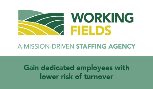 Working Fields infographic: Gain dedicated employees with lower risk of turnover.