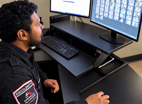 Proactive remote guarding with real-time monitoring and rapid response to identify threats and help prevent incidents before they escalate.