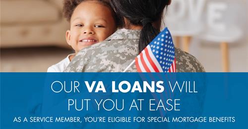We offer a low interest rate, no down payment, and fast closings to our Veteran borrowers!
