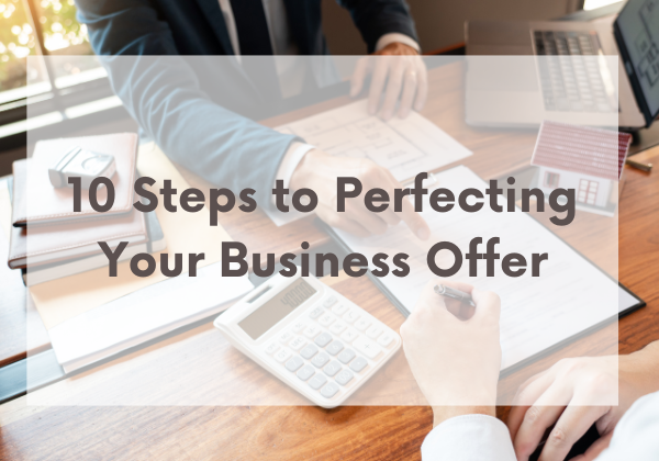 Image for 10 Steps to Perfecting Your Business Offer