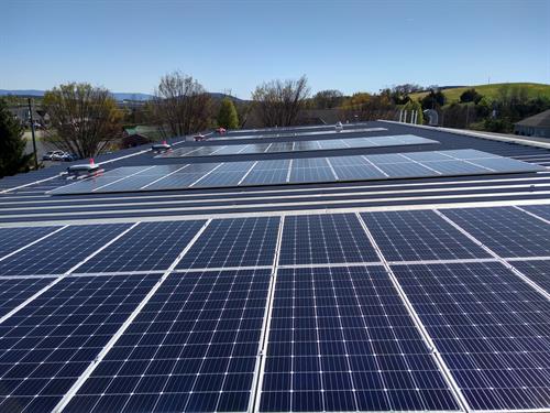 SVOE is fully Solar Powered for our entire building!