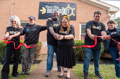 Grand Opening and Ribbon Cutting for the River City Bread Basket
