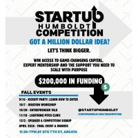 StartUp Humboldt Competition- Kickoff party: Learn How to Enter