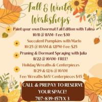 Paint Your Own Doormat: Fall Edition