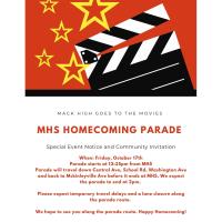 McKinleyville High School Homecoming Parade