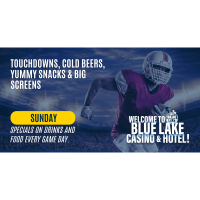 Blue Lake Casino NFL Gameday Special