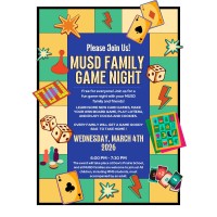 McKinleyville Union School District Family Game Night