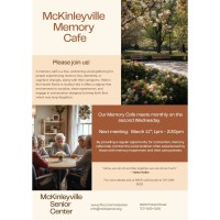 McKinleyville Senior Center Memory Cafe