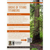 Redwood Parks Conservancy: Become a Titaneer!