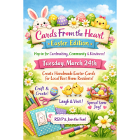 Scrapper's Edge Cards From the Heart Workshop: Easter Edition