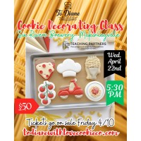 To Diane With Love Cookie Co. Cookie Decorating Class