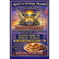 Community Breakfast Hosted by the Dow's Prairie Grange #505