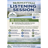 McKinleyville Listening Session