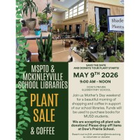 Plant Sale Supporting MSPTO & McKinleyville School Libraries