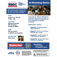 AI Workshop Series with the North Coast SBDC and Grounded AI